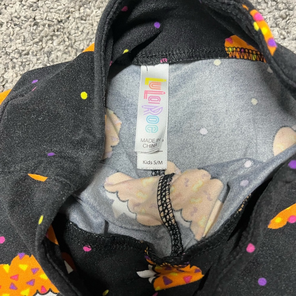 LuLaRoe kids Halloween leggings - Picture 2 of 2